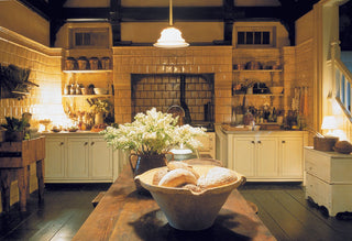 practical magic kitchen at night