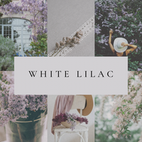 White Lilac Candle Tin
