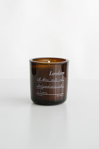 Lovelorn Glass Candle