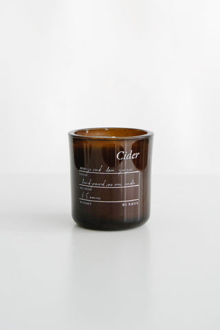 Cider Glass Candle