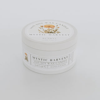 Mystic Harvest Candle Tin