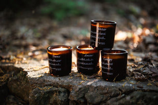 Amour Glass Candle
