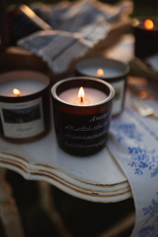 Amour Glass Candle