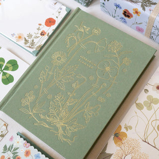 Herbarium Linen Bound Planner