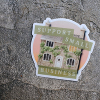 Support Small Business 3” Sticker